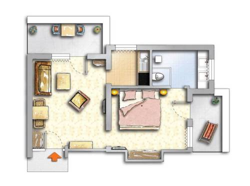 Imagen de la habitación del Hotel Family Apart Stubai. Foto 9