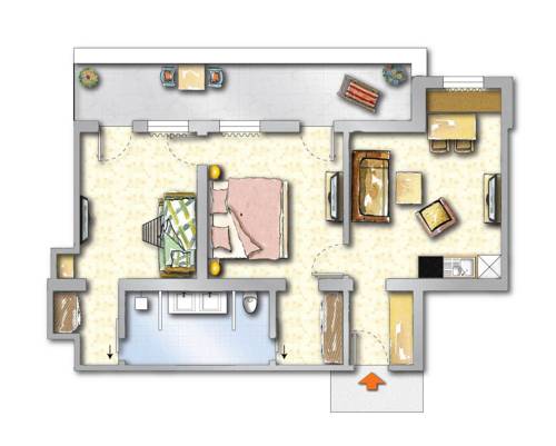 Imagen de la habitación del Hotel Family Apart Stubai. Foto 11