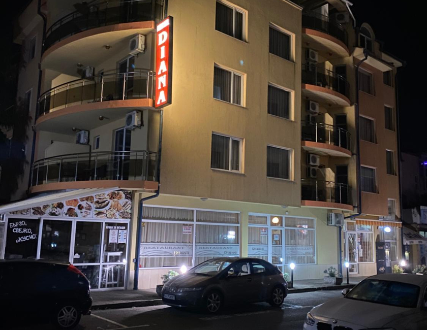 Imagen general del Hotel Family Diana, Pomorie. Foto 1