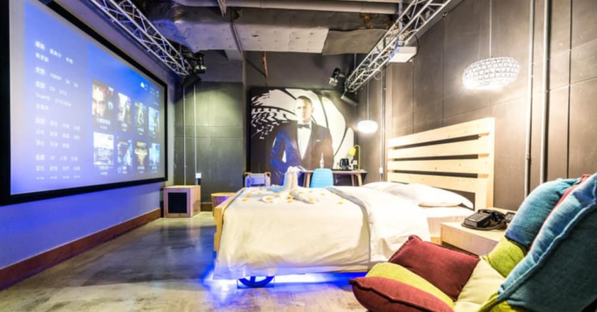 Imagen de la habitación del Hotel Fansi Movie Zhongda Branch. Foto 4