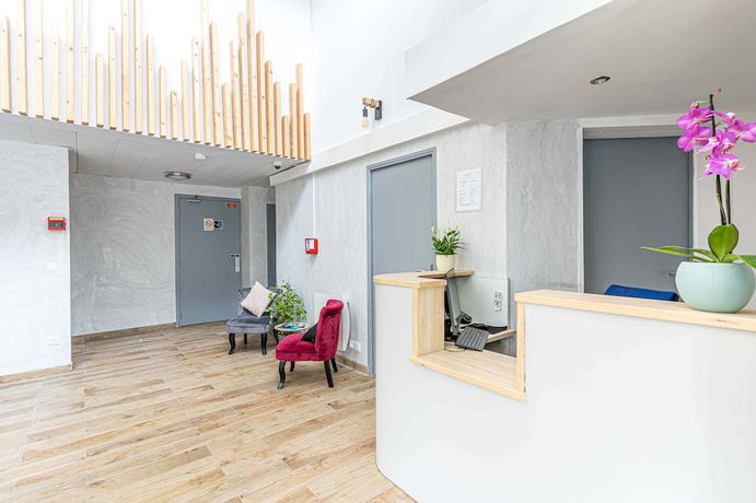 Imagen de los interiores del Hotel Fasthotel Cl&eacute;on Rouen Sud. Foto 20