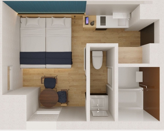 Imagen de la habitación del Hotel Fav Takamatsu. Foto 7