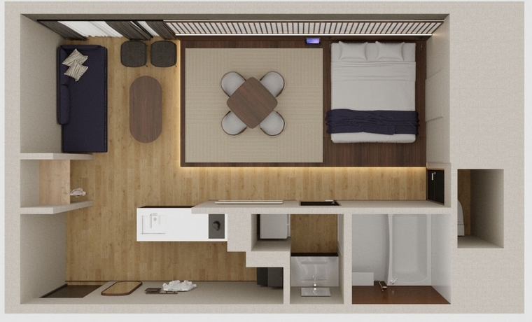 Imagen de la habitación del Hotel Fav Takamatsu. Foto 12