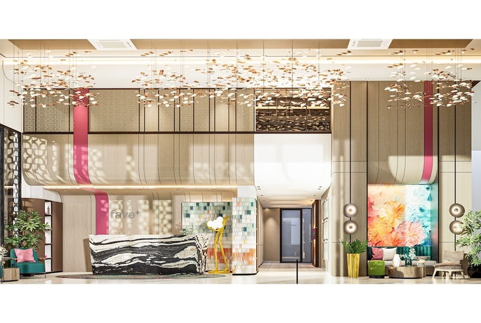 Imagen de los interiores del Hotel Fave+ Lampung. Foto 16