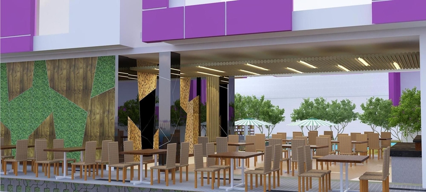 Imagen del bar/restaurante del Hotel Favehotel Cimanuk Garut. Foto 2