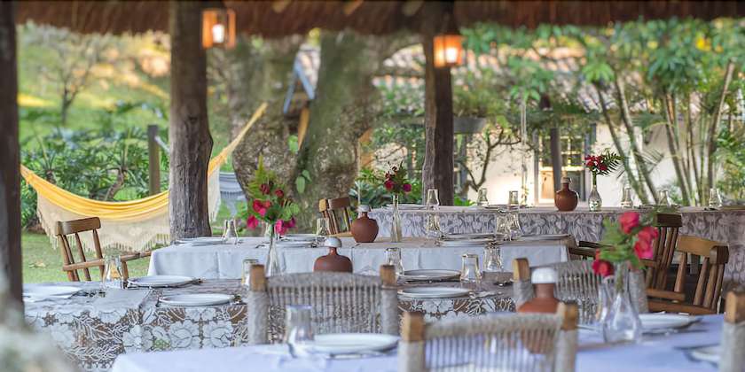 Imagen del bar/restaurante del Hotel Fazenda &Aacute;guas Claras. Foto 6