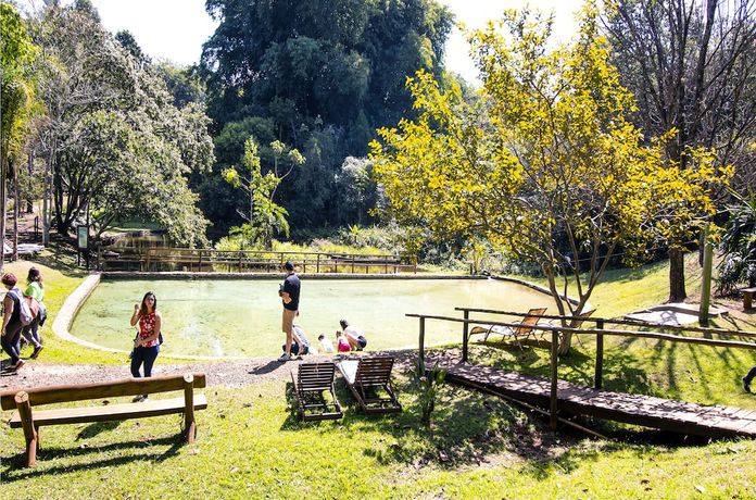 Imagen de la piscina del Hotel Fazenda Areia que Canta. Foto 12