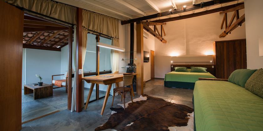 Imagen de la habitación del Hotel Fazenda Capoava. Foto 2