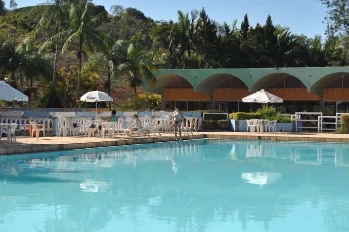 Imagen de la piscina del Hotel Fazenda Flamingos. Foto 14