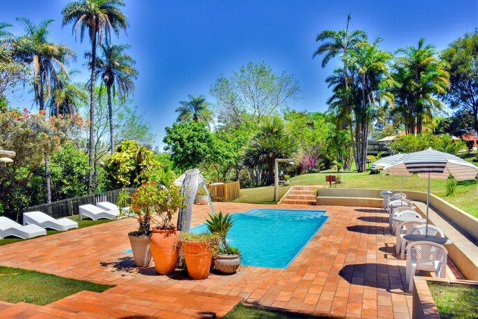 Imagen de la piscina del Hotel Fazenda Jaca&uacute;na. Foto 38