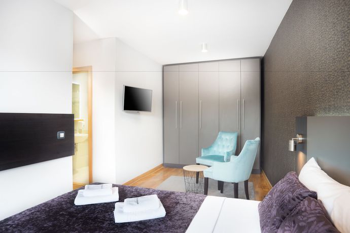 Imagen de la habitación del Hotel Feel Belgrade Aparthotel. Foto 14