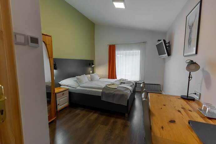 Imagen de la habitación del Hotel Feh&eacute;r Sas Panzi&oacute; &eacute;s &Eacute;tterem. Foto 11