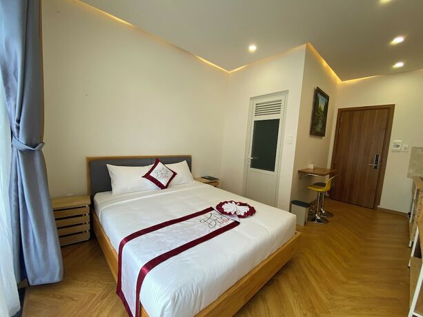 Imagen de la habitación del Hotel Feliz Dalat Homestay. Foto 17