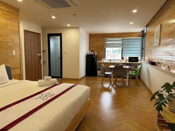 Imagen de la habitación del Hotel Feliz Dalat Homestay. Foto 18