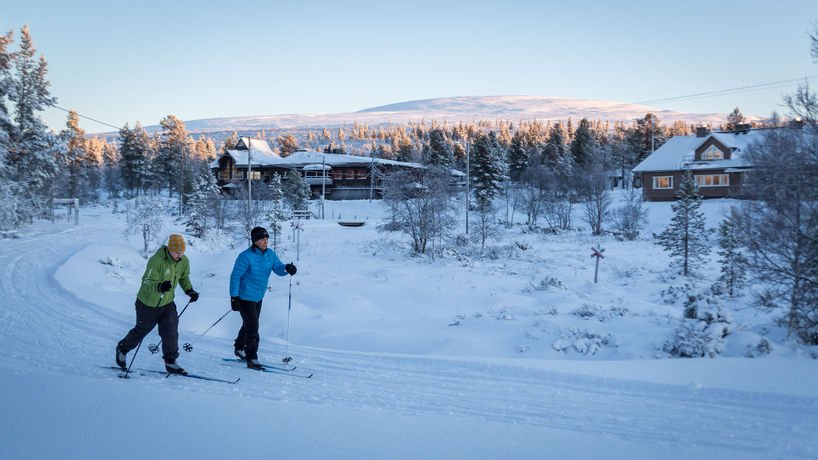 Imagen de los exteriores del Hotel Fell Centre Kiilopää, Niilanpää. Foto 10