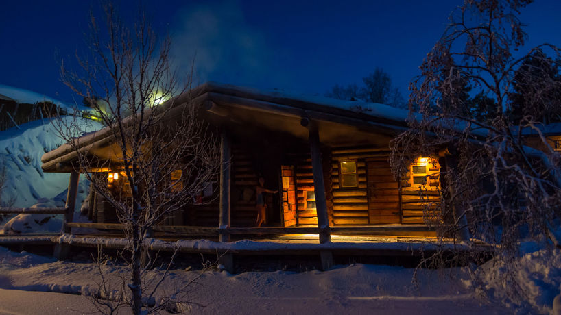 Imagen de los exteriores del Hotel Fell Centre Kiilopää, Niilanpää. Foto 11