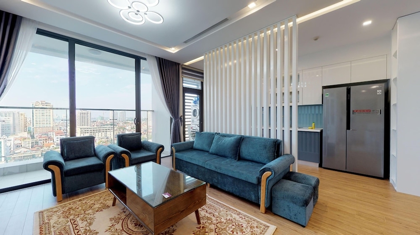 Imagen de la habitación del Hotel Feria Home - Vinhomes Metropolis Lieu Giai. Foto 3