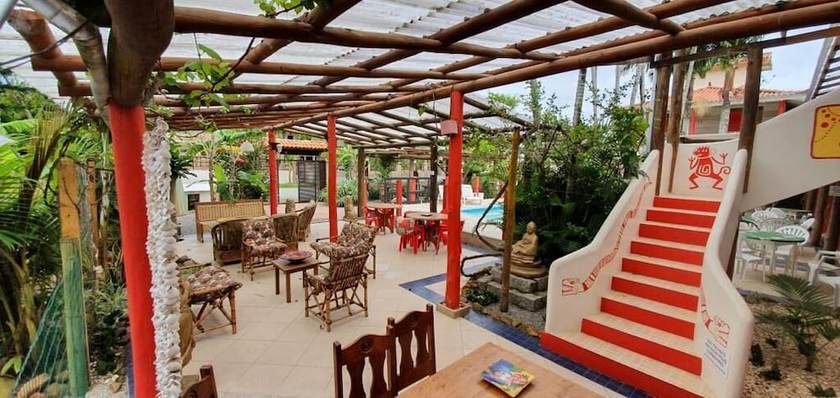 Imagen de los interiores del Hotel Ferrugem Eco Village. Foto 17