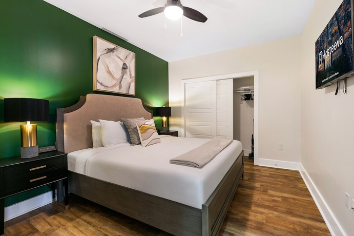 Imagen de la habitación del Hotel Festive 4br Condo In The Heart Of Nola. Foto 4