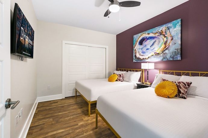 Imagen de la habitación del Hotel Festive 4br Condo In The Heart Of Nola. Foto 9