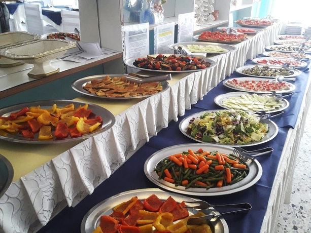 Imagen del bar/restaurante del Hotel Fiammetta, Rimini. Foto 4