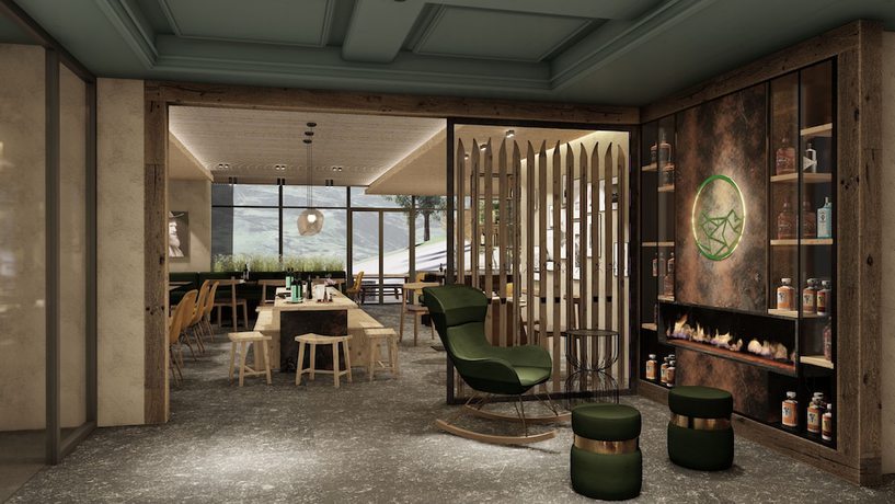 Imagen de los interiores del Hotel Fiescherblick. Foto 16