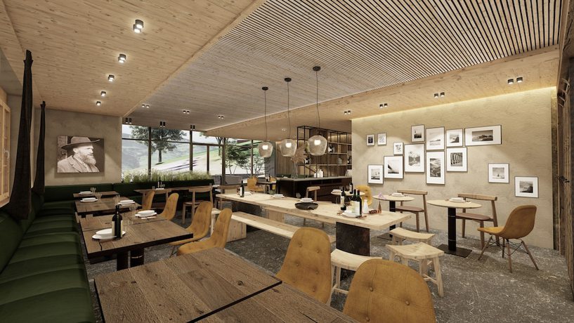 Imagen del bar/restaurante del Hotel Fiescherblick. Foto 3