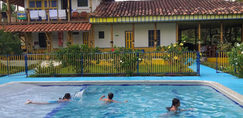 Imagen de la piscina del Hotel Finca El Barranco. Foto 14