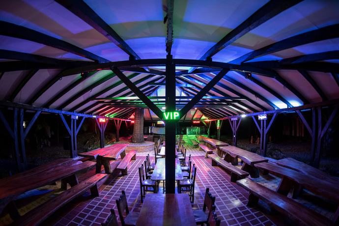 Imagen del bar/restaurante del Hotel Finca Paraiso Terrenal. Foto 2