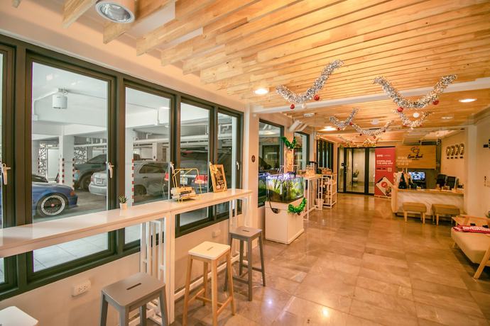 Imagen de los interiores del Hotel Fine Bed. Foto 15