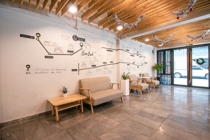 Imagen de los interiores del Hotel Fine Bed. Foto 18