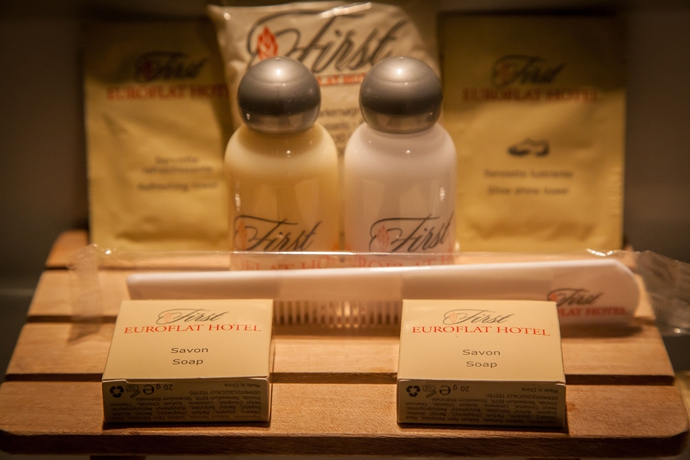 Imagen de la habitación del Hotel First Euroflat. Foto 6