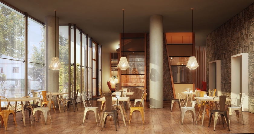 Imagen del bar/restaurante del Hotel Five and Residences. Foto 4