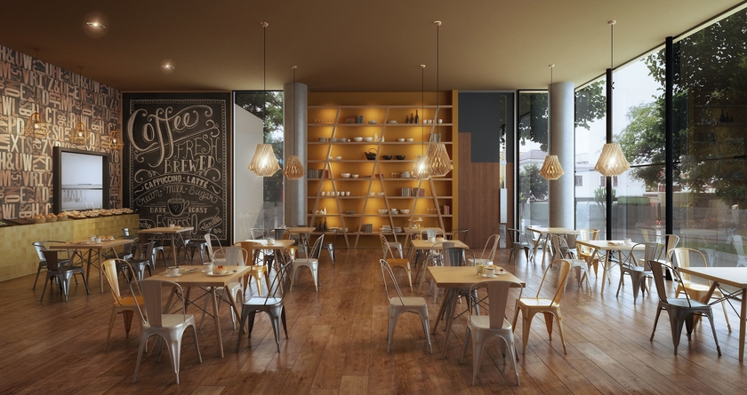 Imagen del bar/restaurante del Hotel Five and Residences. Foto 5