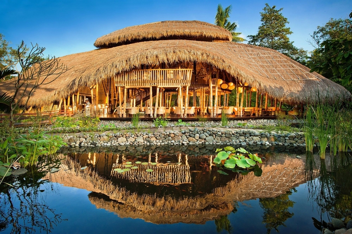 Imagen del bar/restaurante del Hotel Fivelements Retreat Bali. Foto 9