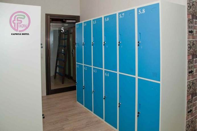 Imagen de los interiores del Hotel Fixon Capsule. Foto 14