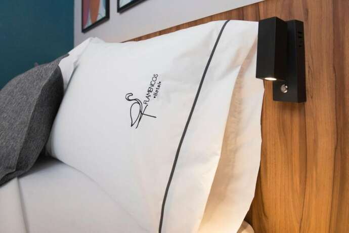 Imagen de la habitación del Hotel Flamencos. Foto 15