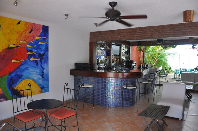Imagen del bar/restaurante del Hotel Flamingo, Cozumel. Foto 2