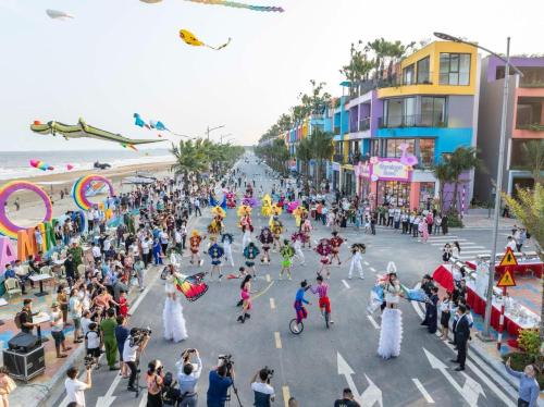 Imagen general del Hotel Flamingo Hải Tiến. Foto 1