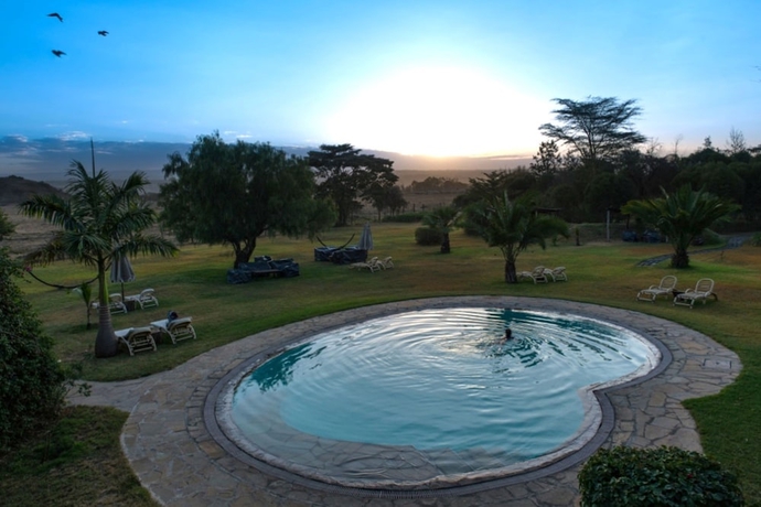 Imagen de la piscina del Hotel Flamingo Hill Tented Camp. Foto 16
