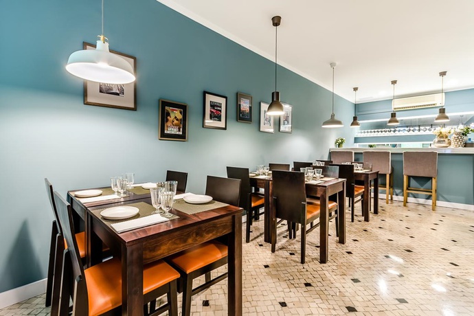 Imagen del bar/restaurante del Hotel Flamingo, Lisboa. Foto 2