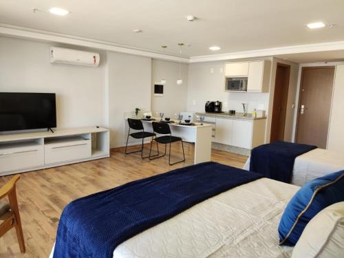 Imagen de la habitación del Hotel Flat Afonso Pena e Centro de Conven&ccedil;&otilde;es Campo Grande. Foto 15