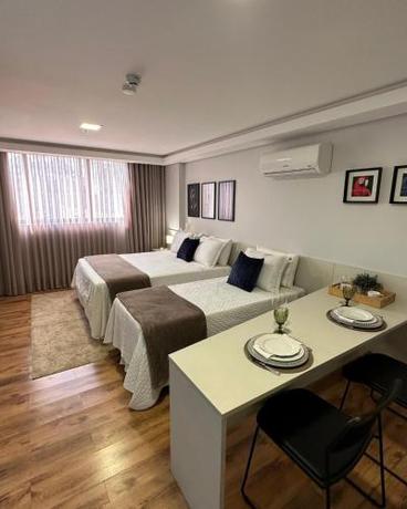 Imagen de la habitación del Hotel Flat Afonso Pena e Centro de Conven&ccedil;&otilde;es Campo Grande. Foto 16
