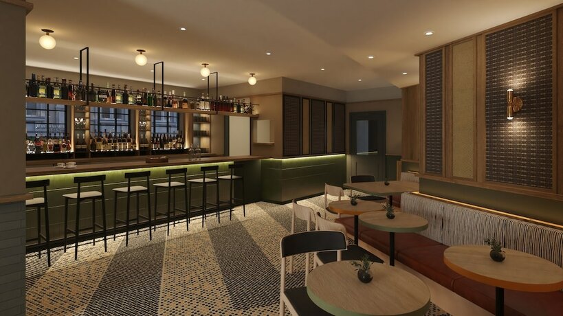 Imagen del bar/restaurante del Hotel Flat Iron. Foto 5