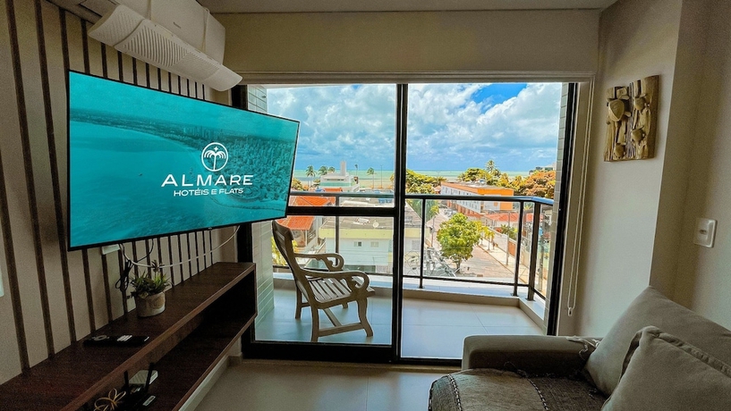 Imagen de la habitación del Hotel Flat Oce&acirc;nica Frente Mar - By Almare. Foto 12