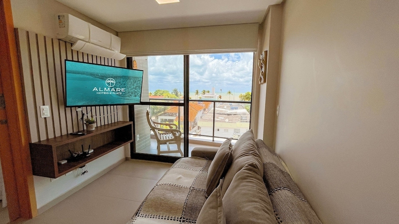 Imagen de la habitación del Hotel Flat Oce&acirc;nica Frente Mar - By Almare. Foto 13