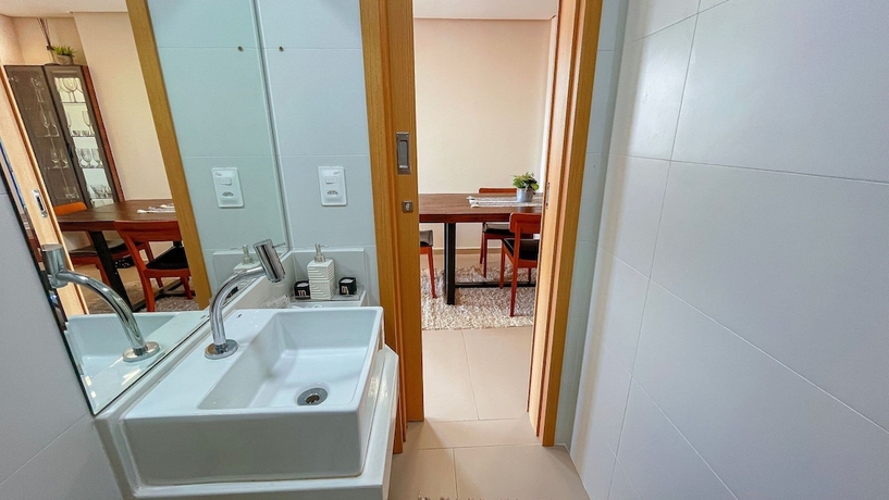 Imagen de la habitación del Hotel Flat Oce&acirc;nica Frente Mar - By Almare. Foto 15