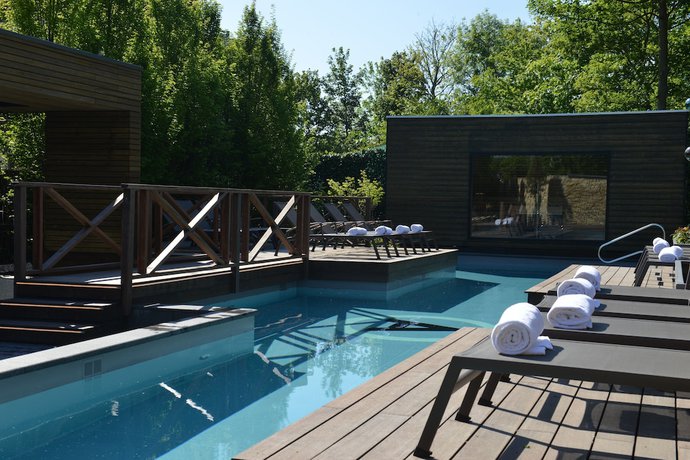 Imagen de la piscina del Hotel Fletcher Wellness Kamperduinen. Foto 20