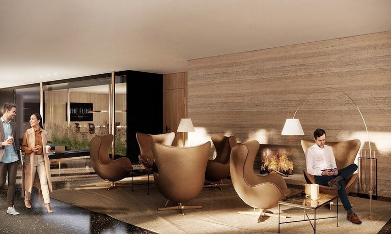 Imagen de los interiores del Hotel Flint. Foto 16