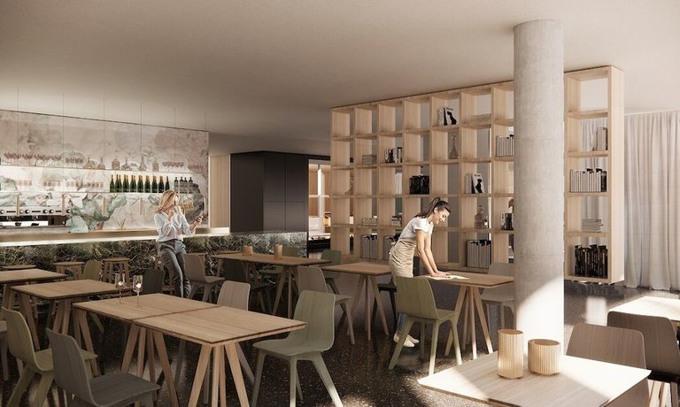Imagen del bar/restaurante del Hotel Flint. Foto 6